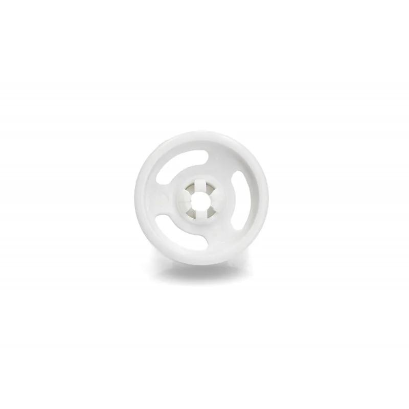 Rotella per cestello inferiore lavastoviglie Candy - Hoover 49037409 (parte originale) Costi di spedizione da € 5,90