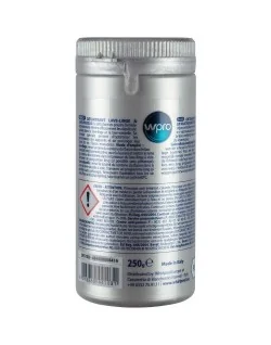 Ultra-powerful powder descaling product, 250 g for washing machines, Whirlpool dishwashers, Wpro....