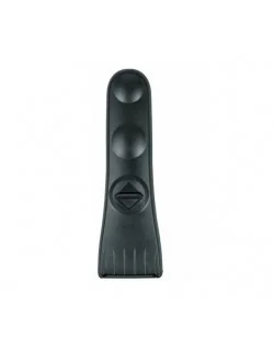 Black push button for BRAUN lawnmower 81314643 (original part)