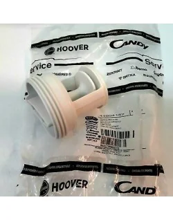 Tappo filtro per pompa scarico lavatrice Candy - Hoover 41004157 (parte originale) Costi di spedizione da € 5,90