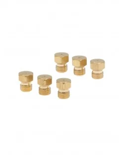 Kit d'injecteurs butane propane (x6) table Bosch - Siemens 00175537 (pièce d'origine) 