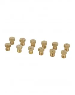 Kit gas butano/propano (x12) per fornello/tavolo Bosch - Siemens 12012007 (parte originale) Costi di spedizione da € 5,90