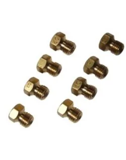 Kit iniettori gas butano D320MS (x8) per cucina/tavolo Ariston C00057988 (parte originale) Costi di spedizione da € 5,90