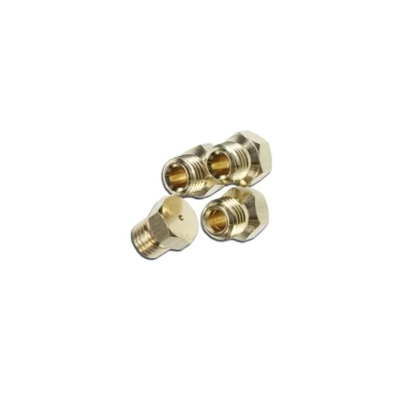 Kit injecteurs gaz butane (x4) pour table Ariston C00021378 (pièce d'origine) 