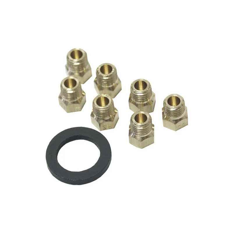 Jeu gicleur kit + joint gaz butane pour cuisinière Whirlpool 481931039347 (pièce d'origine) Jeu gicleur kit + joint gaz butane pour cuisinière Whirlpool 481931039347 (pièce d'origine)