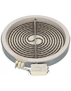 Foyer électrique radian 1700w pour plaque de cuisson Whirlpool 480121101516 (pièce d'origine) 