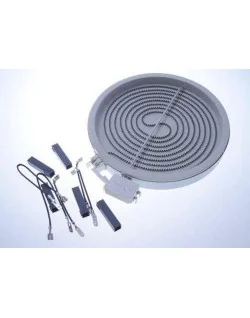 Foyer électrique radian pour plaque de cuisson Whirlpool 481231018892 (pièce d'origine constructeur) 