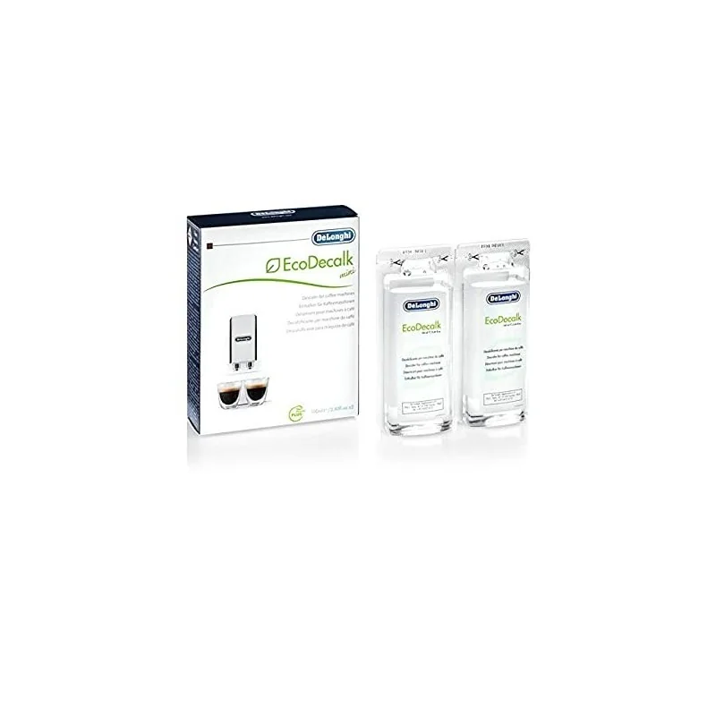 Détartrant cafetière expresso 2x100ml Delonghi 5513296011- AS00006556 (recommandé constructeur) Détartrant cafetière expresso 2x100ml Delonghi 5513296011- AS00006556 (recommandé constructeur)