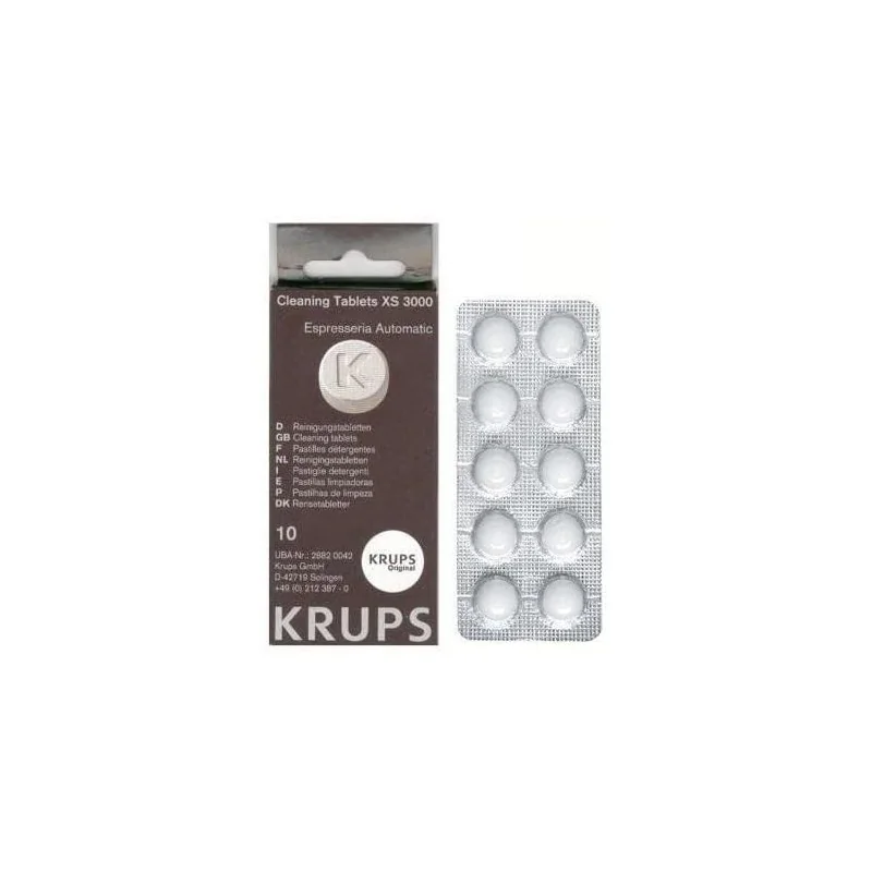 Pastilles détartrantes pour votre cafetière Krups XS300010 (recommandé constructeur) Pastilles détartrantes pour votre cafetière Krups XS300010 (recommandé constructeur)