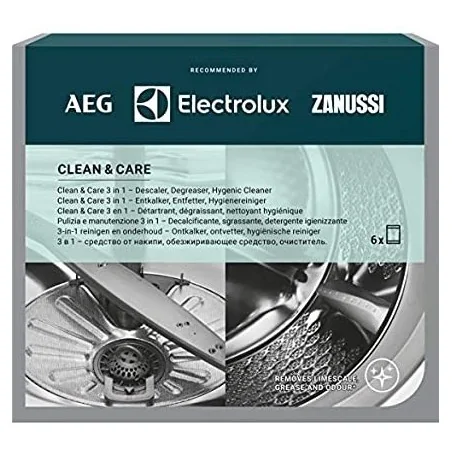 Produit détartrant ultra-puissant, 3 en 1 pour lave - linge AEG, ELECTROLUX d'origine ....