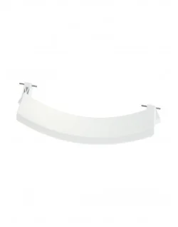 White porthole door handle for Bosch - Siemens washing machines