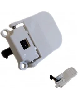 Manette de porte hublot blanche pour lave-linge Brandt 55X9898 (pièce adaptable) Frais de port à partir de 5,90 €