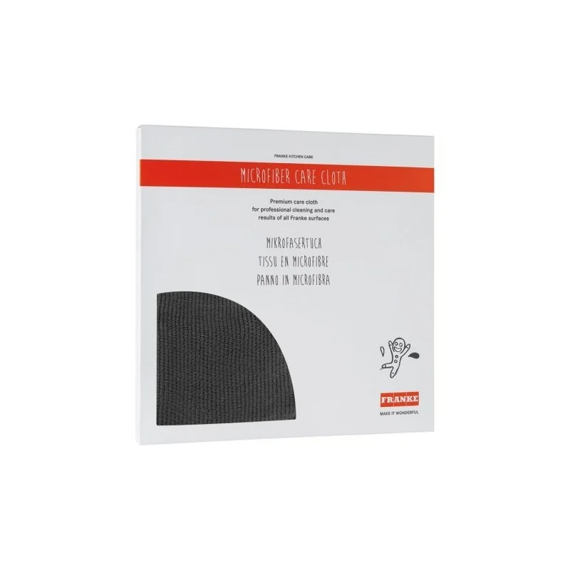 Chiffons en microfibres pour inox et surfaces vitrées - plan de travail 1120530324 (produit d'origine) FRANKE