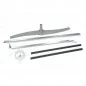 Kit de réparation bras de lavage inférieur pour lave-vaisselle Bosch 11038786 (pièce d'origine) 