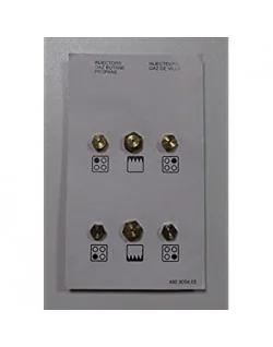 Injecteurs gaz butane/propane pour cuisinière / table Beko 4490910032 (pièce d'origine)