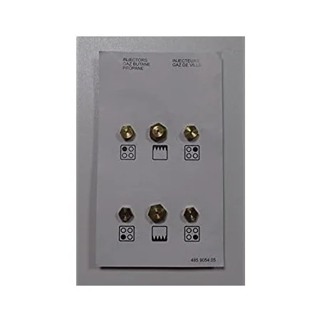 Injecteurs gaz butane/propane pour cuisinière / table Beko 4490910032 (pièce d'origine)