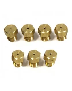Set iniettori gas butano/propano per cucina Candy - Rosieres 49012642 (parte originale) Costi di spedizione da € 5,90