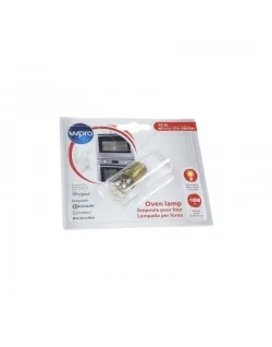 Lampe de four - 15W-230V-E14 / 300°C Whirlpool 484000008843 (Pièce d'origine)