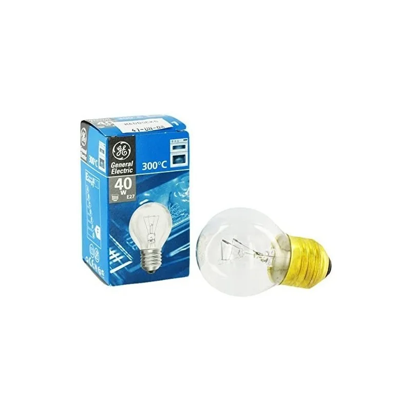 Lampe de four - 40W-230V-E27 / 300°C Electrolux / Universelle (Pièce d'origine)