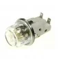 Bloc lampe de four / cuisiniere complet - 25W-230V-E14 / 300°C SMEG (Pièce d'origine) Frais de port à partir de 5,90€