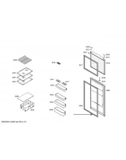 Buy cheap Bosch - Siemens refrigerator door seal