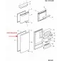 Joint de porte partie réfrigérateur pour Indesit - Ariston C00117019 (Pièce d'origine) Joint de porte partie réfrigérateur pour Indesit - Ariston C00117019 (Pièce d'origine)