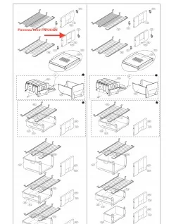 Achat panneau tiroir pour congélateur Beko (pièce d'origine) pas cher