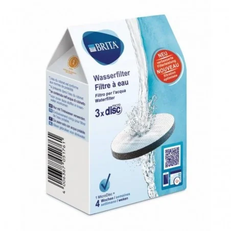Lot de 3 disc filtres pour carafe Brita Fill&Serve 1039630 (pièce d'origine)