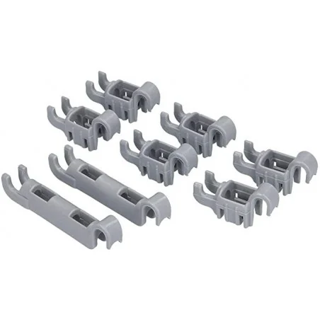 Jeu de paliers pour panier inférieur pour lave vaisselle Bosch