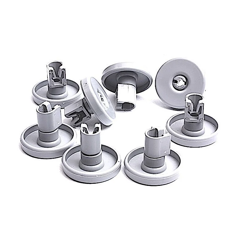 Lot de 8 roulettes de panier inférieur lave-vaisselle Electrolux 50286965004 (pièce d'origine) Frais de port à partir de 5,90€