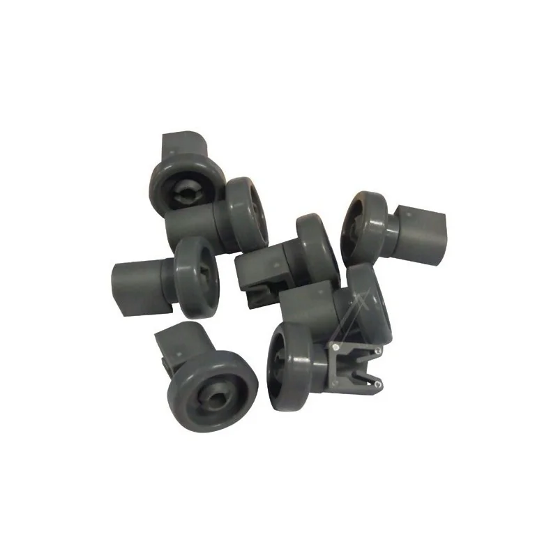 Lot de 8 roulettes panier supérieur de lave-vaisselle Electrolux 50286967000 (pièce d'origine) Frais de port à partir de 5,90€