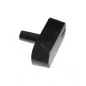 Bouton sélecteur noir pour four FAGOR - BRANDT 76X4659 (pièce d'origine constructeur) Frais de port à partir de 5,90€
