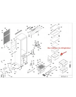Purchase of large vegetable drawer for LIEBHERR refrigerator (original part)