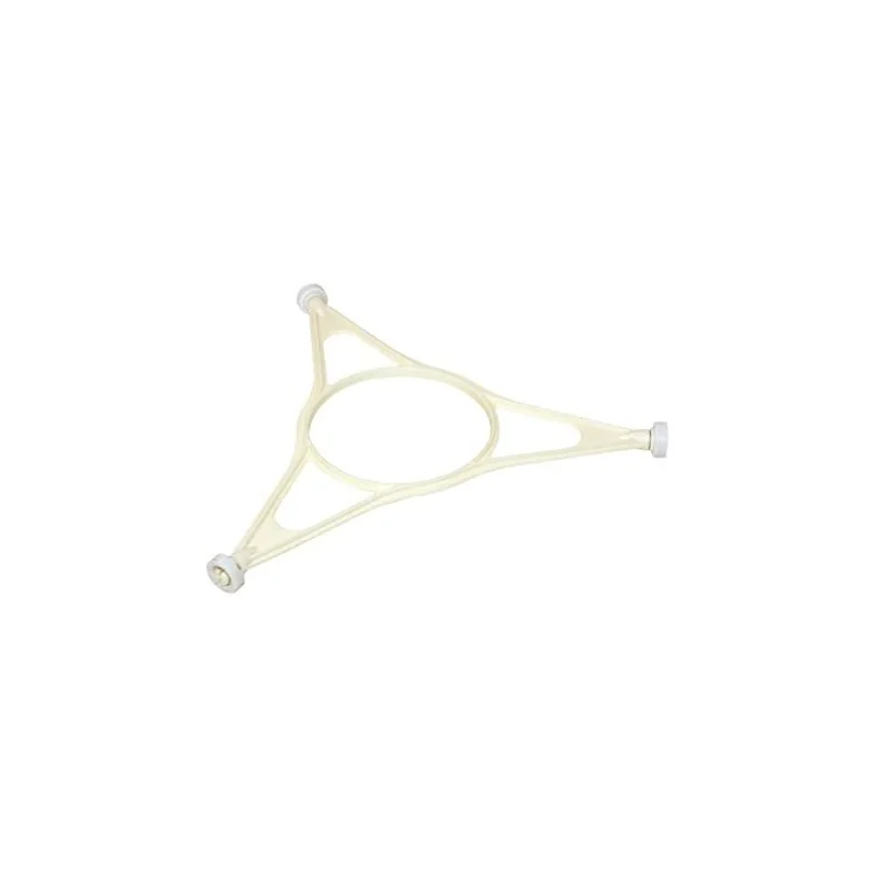 Support plateau tournant en verre pour micro-ondes Whirlpool 481253578087 (Pièce d'origine) 