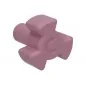 Axe entraineur plateau pour micro-ondes Bosch - LG 00606124 - 4370W1A004C (Pièce d'origine)