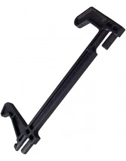 Gancio chiusura porta per microonde Bosch - Siemens 00607884 (Parte originale) Costi di spedizione da € 5,90