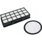 Kit de 2 Filtres (moteur + hepa) pour d'aspirateur SEB TEFAL (pièce d'origine)