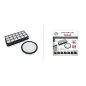 Kit de 2 Filtres (moteur + hepa) pour d'aspirateur SEB TEFAL (pièce d'origine)