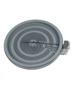 Foyer radiant 2 300 W pour table de cuisson triple circuit Electrolux- AEG 3890807229 (pièce d'origine) 