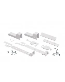 Jeu de fixation avec vis pour porte de réfrigérateur Bosch 00264862 (pièce d'origine) Frais de port à partir de 5,90€