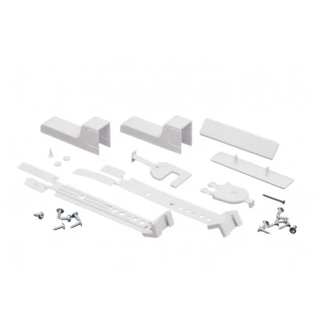 Jeu de fixation avec vis pour porte de réfrigérateur Bosch pièce d'origine