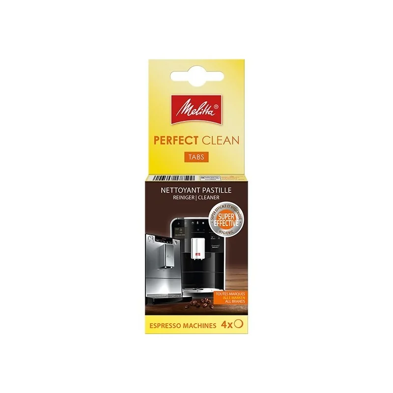 PERFECT CLEAN pastiglie detergenti per macchine espresso Melitta 6762481 (parte originale) Costi di spedizione da € 5,90 PERFECT CLEAN pastiglie detergenti per macchine espresso Melitta 6762481 (parte originale) Costi di spedizione da € 5,90