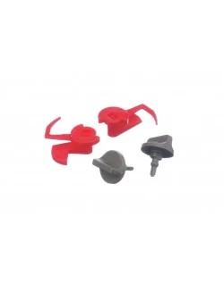 Kit verrouillage 2 boutons pour hotte Bosch 00181272 (pièce d'origine constructeur) Frais de port à partir de 5,90€