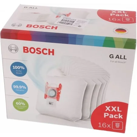 Maxi pack sacchetto per aspirapolvere tipo GALL Bosch 17002095 originale Siemens