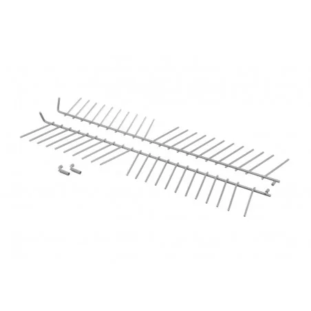 Tiges rabattables panier inférieur lave-vaisselle Bosch - Siemens 00443403 (pièce d'origine)
