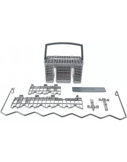 Panier inférieur avec roulettes et panier à couverts lave-vaisselle Bosch 20002904 (Pièce d'origine)