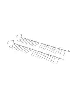 Jeu d'insertion tiges rabattables panier inférieur lave-vaisselle Bosch - Siemens 00357872 (pièce d'origine)