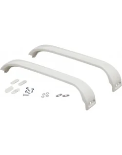 Kit de 2 poignées de réfrigérateur avec vis Couleur blanc Bosch 00369542 (pièce adaptable) Frais de port à partir de 5,90€