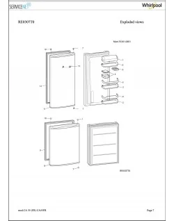 Achat de joint de porte pour réfrigérateur indesit ariston pas cher