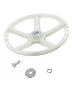 Kit de poulie en plastique pour tambour de lave-linge Electrolux - AEG 50298249009 (pièce d'origine) 